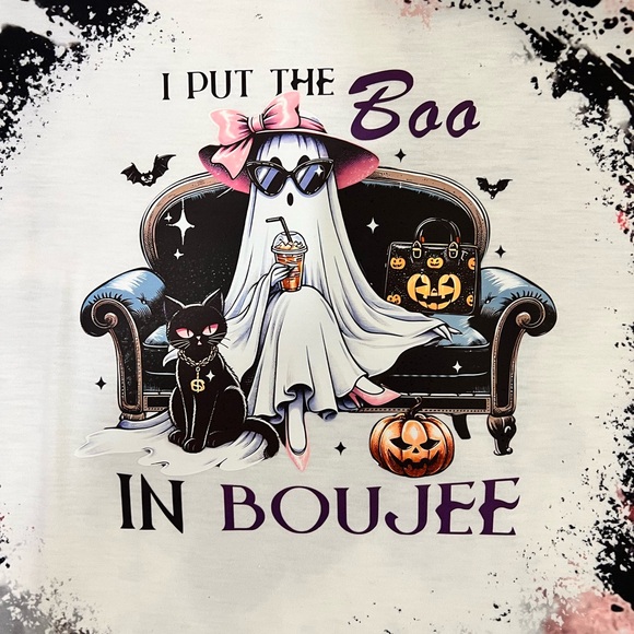 NWT Halloween Boo in Boujee tee - Picture 5 of 8